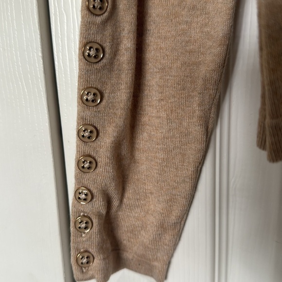 J McLaughlin Heathered Oatmeal Crew Sweater Size S - Picture 4 of 10